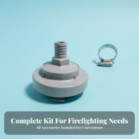 Multi-Function Fire Hydrant Wrench Long-Lasting Fire Hydrant Spanner Wrench Versatile Firefighting Equipment Precision Grip for Truck Drivers, Municipal Workers, Maintenance Personnel, Emergency Team, Outdoor, Construction Sites