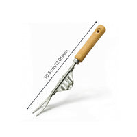 Hand Weeder with Tines Handheld Weeding Tool Manual for Garden, Gardeners