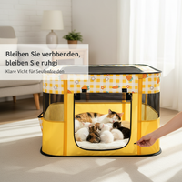 Cat Birthing Whelping Box Pet Delivery Room Scratch-Resistant Enclosed Rectangular Cat House