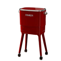 Tall Kitchen Trash Can with Lid and Wheels