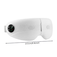Point Vibration Foldable Eye Massager Hot Compress Electric Eye Massager Constant Temperature Wellness Device