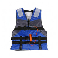 Buckle Closure Oxford Material Life Jacket Sleeveless Life Jacket Vest for Flooding Emergencies