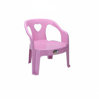 Armrest Design Plastic young child Armchair Anti-Slip Feet Four-Legged kid's Chair back supportive Backrest Playroom Seat Thickened Construction for young children, Preschoolers, Parents, Kindergarten, Daycare, Classroom, Living Room