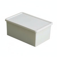 Compartment Container with Dividers transparent Design Lidded Compartment organizer
