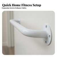 Wall Mounted Pull up Bar Indoor Outdoor Use Wall Mounted Pull-up Bar Heavy Duty Fitness Equipment for Athletes, Bodybuilders, Garage