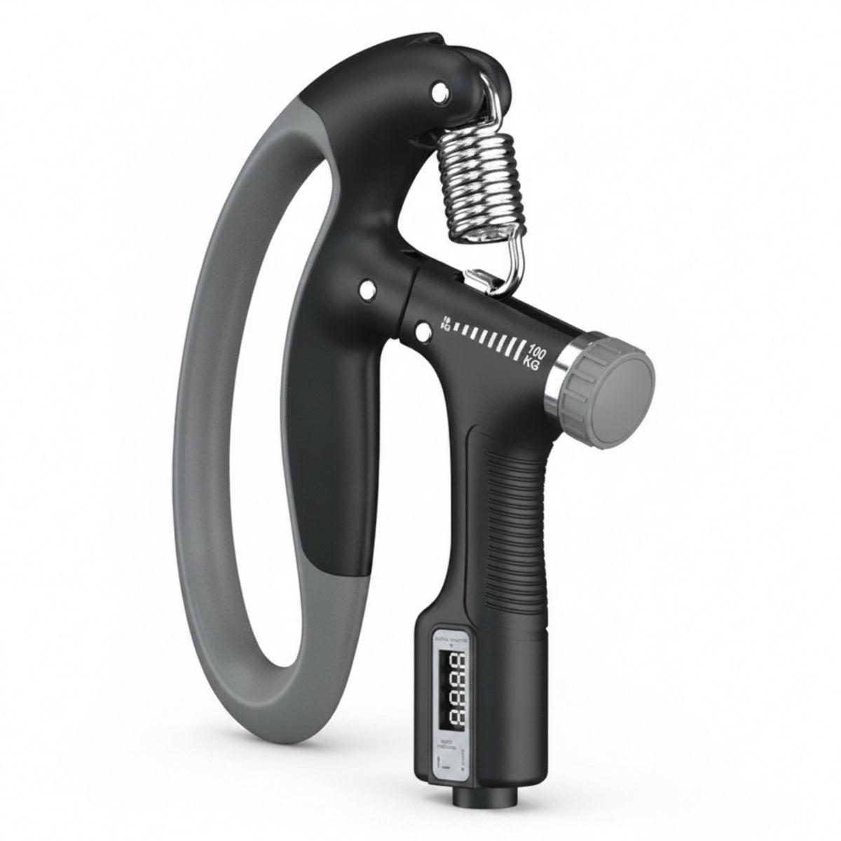 U-Shaped Design Hand Grip Strength Exerciser Metal Spring Adjustable Hand Gripper Handheld Fitness Equipment Multiple Resistance Levels