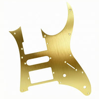 Aluminum Alloy Electric Guitar Pickguard Oxidized Finish Metal Guitar Pickguard Baked Painted Musical Instrument Part Pre-Drilled Holes