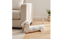 Dog Door Stopper Cute Weighted Stop Air Barrier for Bedroom, Entryway