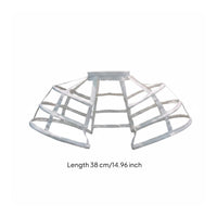 Lolitas Petticoat Costume Wear Three Loop Hoop Skirt Lightweight Cage Petticoat for Stage Performance