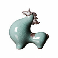 Tang Horse Figurine Symbol of Good Fortune Tang Design Horse Ornament