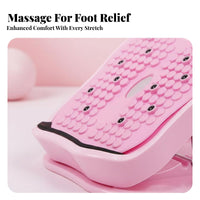 Non-Slip Surface Adjustable Calf Stretcher Strong Support Adjustable Calf Stretch Board Long-Lasting Construction Slant Board Portable Design for Physical Rehabilitation Patients, Beginners, Downice Workers, Pre-Workout, Home, Gym