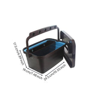 Plastic Cleaning Container Multi-Purpose Lidded Storage Container Easy to Stow