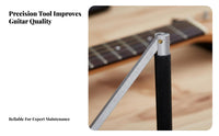 Replaceable Sandpaper Guitar Fret Polishing Stick Professional Grade Fret End Dressing Tool Long-Lasting Construction for Guitarists