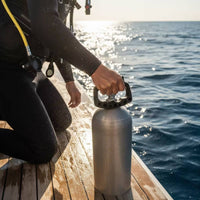 Scuba Tank Handle Ergonomic Diving Cylinder Grip Scuba Tank Carrier Molded Cylinder Holding Carrier Long-Lasting for Divers