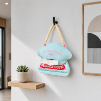 Toadstool Tissue Holder Cute Design Household Storage Reusable for Bedside
