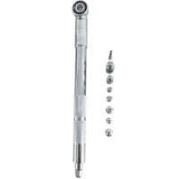 Offset Extension Wrench with Square Drive Adapters Polished Chrome Extension Ratchet Profile Tool for Automotive Repair
