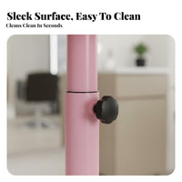 Height-Adjustable Rolling Tray Rotating Casters Rolling Instrument Tray Stand Sturdy Construction Salon Trolley for Beauticians, Barbershop