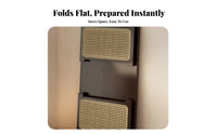 Foldable Design Folding Tatami Table Space-Saving Japanese Design Folding Table Portable Floor Desk Long-Lasting for Small Apartment Residents, Tea Enthusiasts, Bay Window, Balcony, Living Room, Home Office