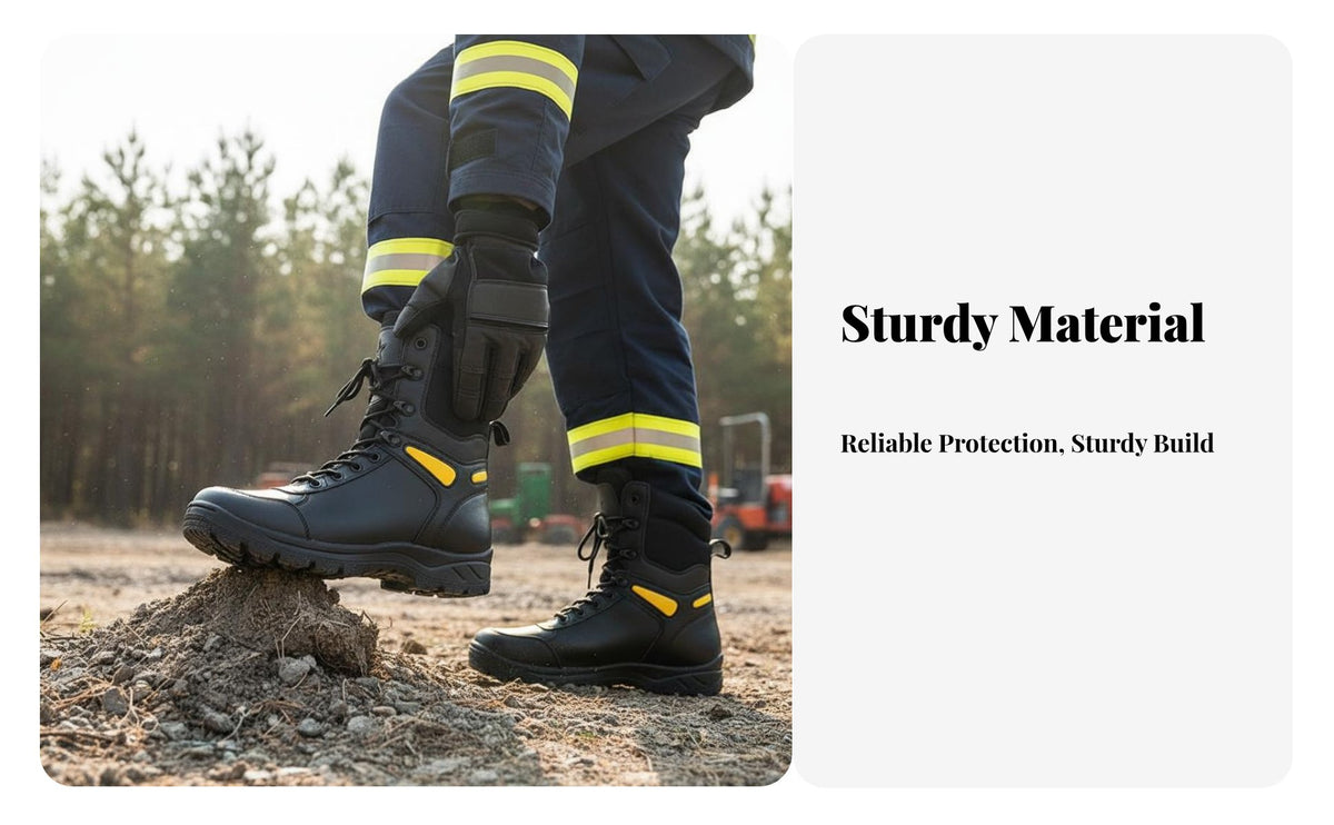 Heat Insulating Woodland Fire Safeguarding Gear Reflective Strips Firefighting Suit Set High-Visibility Wildland Firefighting Uniform for Firefighters, Emergency Responders, Rescue Workers, Wildfires