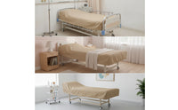Massage Table Cover with Drawstring Heavy-Duty Nursing Bed Cover Sheltering Topper for Caregivers
