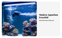Aquarium Water Circulator Noiseless Double Head Fish Tank Pump Suction Cup Mount Submersible Circulation Pump