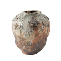 Ceramic Vase Handmade Decorative Vase Irregular Shape for Entryway, Hotel