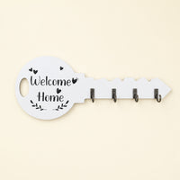 Wall-Mounted Key Holder Decorative Wall Key Holder Organizer Rustic Farmhouse for Entryway, Hallway