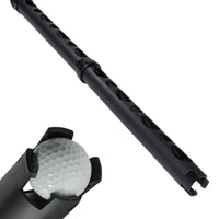 Detachable Golf Ball Picker Tube Plastic Golf Ball Collector Tube Cylindrical Sports Equipment Oval Openings