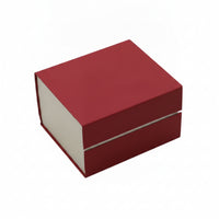 Watch Box with Cushion Faux Leather Single Watch Box Storage Rigid Compact for Retail Display