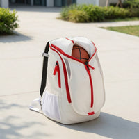 Backpack with Ball Compartment Comfortable Sports Backpack Multiple Pockets Athletic Daypack for Athletes, Commuters, Gym, School