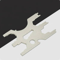 Dive Equipment Repair Card Compact 15-in-1 Maintenance Tool Cutout Design