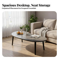 Modern design Round Tripod Table Minimalist Design Home Furniture Space-Saving Nightstand adaptable Use for Apartment Dwellers, Homeowners, Students