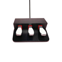 Keyboard Compatible Music Accessory Metal Three-Pedal Foot Pedal Unit