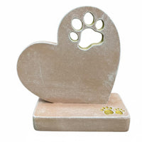 Dog Grave Marker Photo Tribute Pet Remembrance Plaque Easy to Place Dog Tombstone