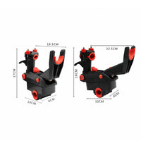 Fishing Rod Holder with Clamp Adjustable Boat Rod Holder Stable Hardware for Boats