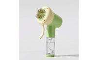 3-in-1 Dog Shampoo Dispenser with Brush Handheld Foaming Dog Shampoo Dispenser Portable Electric Pet Brush Compact for Dogs, Cats, Home