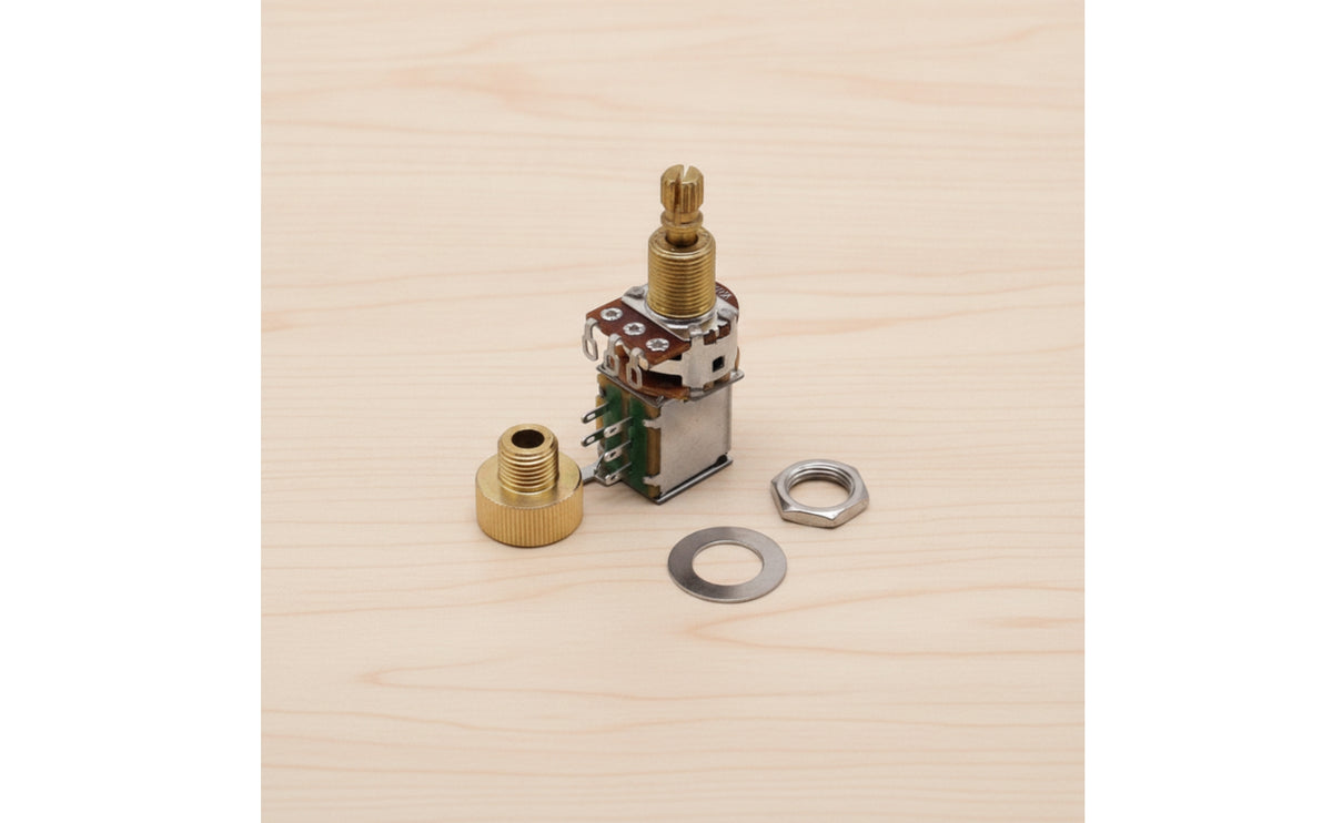 Guitar Potentiometer with Switch DPDT Push-Pull Potentiometer Coilsplit push/pull Pot with Long Shaft for Guitarists, Luthier