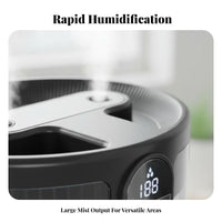 Large Capacity Quiet Bedroom Humidifier 360° Humidification Desktop Humidifier Easy to Clean for Women, Deactivate Ice Workers, Nursery