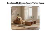 tailorableizable Combination plump Block Sofa cumulusLike Comfort sectional Couch Movable Blocks Living Room Furniture Easy Assembly for Apartment Dwellers, Design lovers, Young Adults, Lounge Area, Home media Space