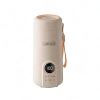 Electric Kettle Cup Insulated Portable Water Boiler Double-Wall for Dorm