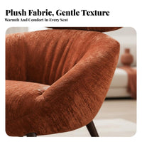 Minimalist Design Upholstered Highrear Armchair Signature design Upholstered highrear armchair Textured Upholstery Single Sofa Thick Cushioned for Adults, Homeowners, Book Lovers, Bedroom, Lounge Area, study corner, Home Office