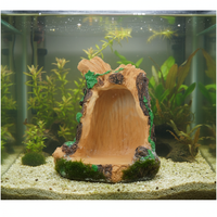 Handmade Resin Tree Hole Micro Landscape Ornament for Aquariums and Gardens