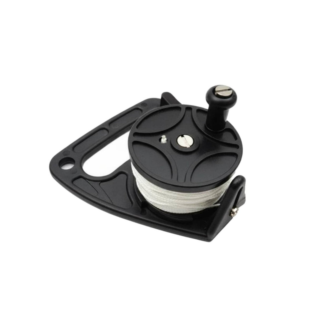 Thumb Lever Control Drift Diving Line Reel Rust-Resistant Underwater Handle Reel for Technical Divers