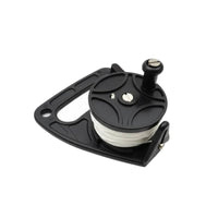 Thumb Lever Control Drift Diving Line Reel Rust-Resistant Underwater Handle Reel for Technical Divers