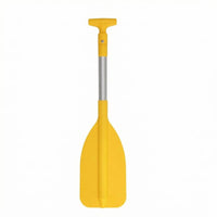 Aluminum Alloy Shaft Kids Paddle Plastic Blade Water Paddle Lightweight for Rafting, Boating