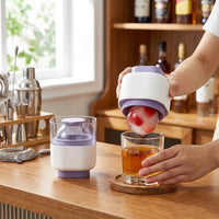 Soft Drinks Ice Ball Maker for Home Bar Accessories, Food Grade Silicone Kitchen Gadget as a DIY Tool, Easy to Demold with a Press Release