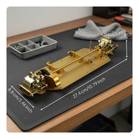 1/12 Scale Car Drivetrain Kit Stable Base Metal RC Car Chassis Kit Modular Design Hobby Part for DIY Enthusiasts