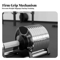Adjustable Dumbbell Reliable Fastening System Adjustable Dumbbells Versatile Instant Adjust Dumbbell Set for Women, Beginners