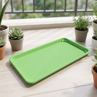 Planter Box for Balcony, Large Rectangular Outdoor Planter, Raised Garden Bed for Vegetables, Breathable & Deform-Resistant Plant Pots