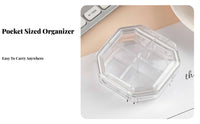 Detachable 3intervalseveryday medication Case Portable medication Box Food-Grade for Home, Patients